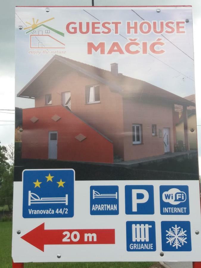 Guest House Macic Korenica Exteriér fotografie